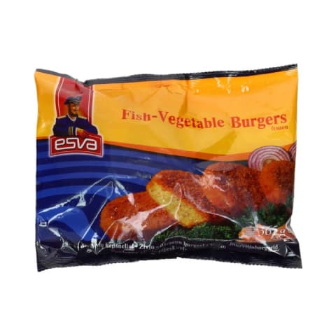 Kala-juurviljaburger Esva 365g