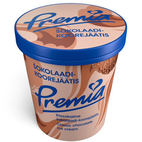 Koorejäätis šokolaadi Premia 240g/0,5l
