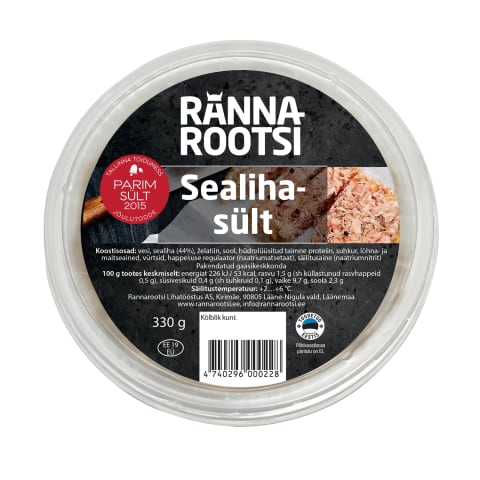 Sealihasült, RANNAROOTSI, 330 g