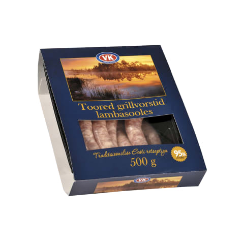 Hüva Toored grillvorstid lambasooles 500g