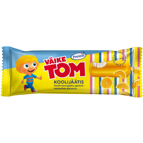 Koolijäätis Väike Tom 60g/90ml