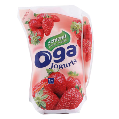 Dzeramais jogurts Oga zemeņu 1kg