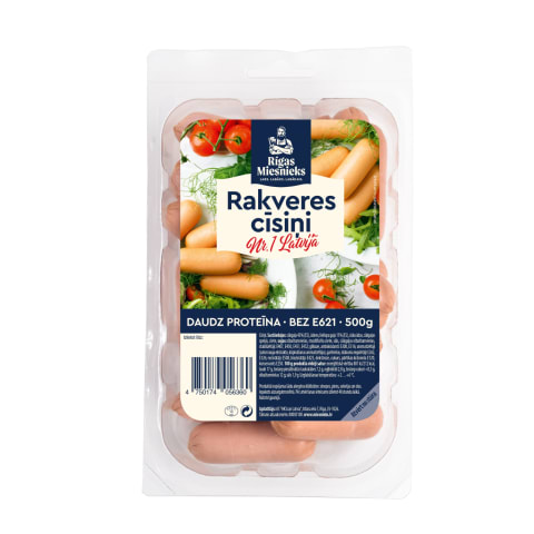 Cīsiņi Rakveres 500g