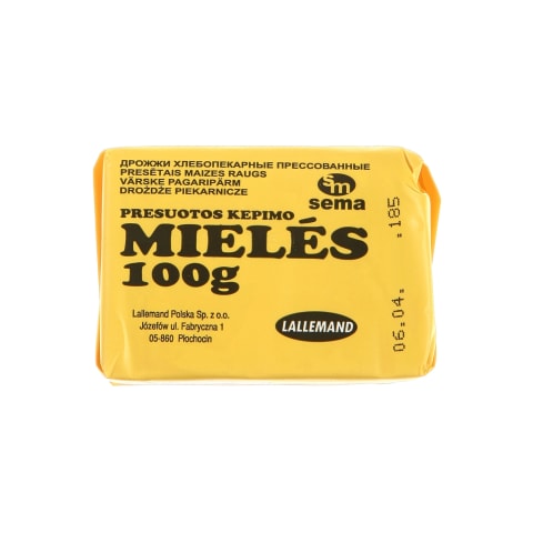 Mielės, 100 g