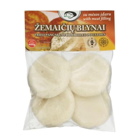 Šald.žemaič. blynai su mės.įd., RESTERA, 400g