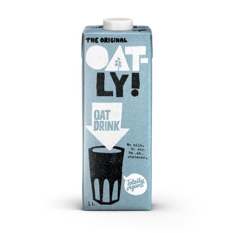 Auzu dzēr. Oatly ar vitaminiem un kalciju 1l