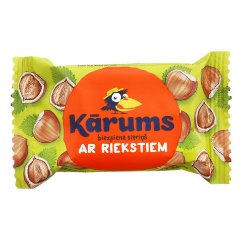 Varškės sūrelis su riešutais KARUMS, 45 g