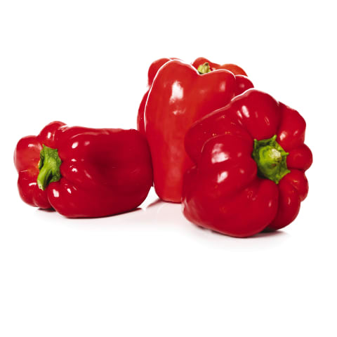 Paprika sarkana 70+ mm 1. šķira kg