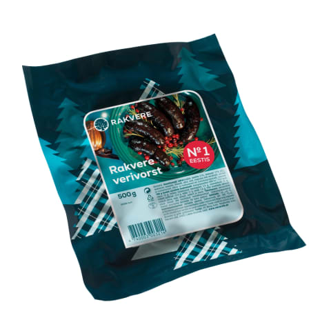Verivorst, RAKVERE LK, 500 g
