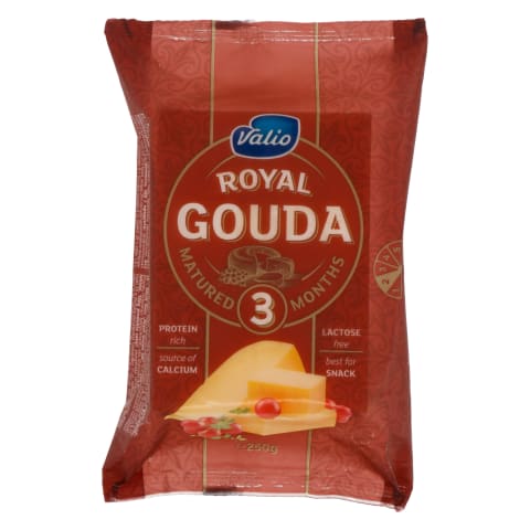 Juust Royal Gouda Red Valio 250g