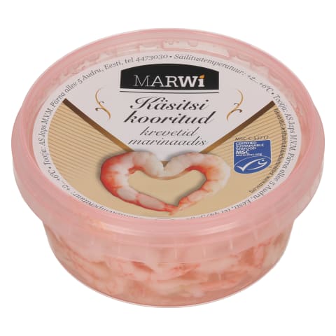 Krevetid marin.käsitsi kooritud 150/300g
