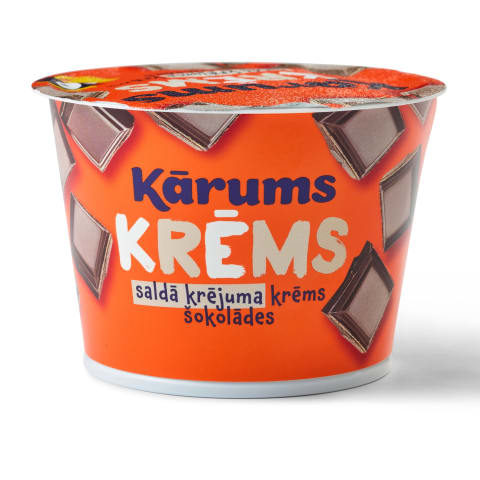 Saldā krējuma Krēms Kārums šokolādes 150g