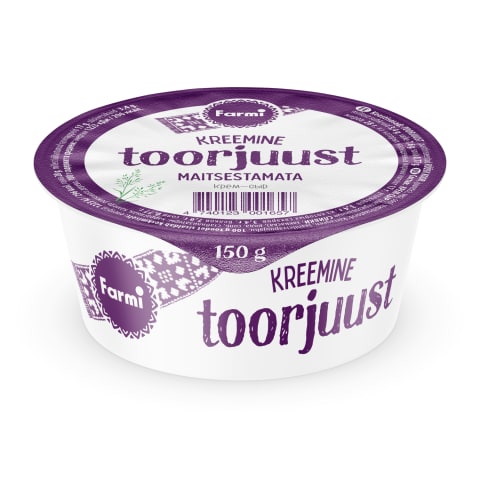 Toorjuust originaal maitsestamata Farmi 150g