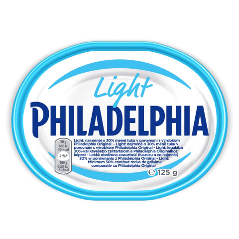 Sūrio gaminys PHILADELPHIA Light, 125 g