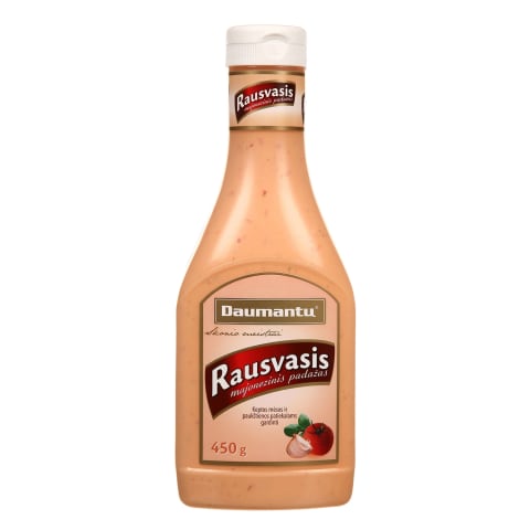 Rausvasis majonezinis DAUMANTŲ padažas, 450g