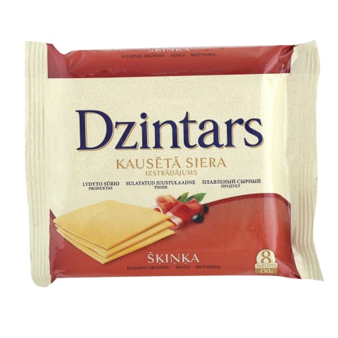 Kaus. siers Dzintars ar šķiņķi šķ. 130g