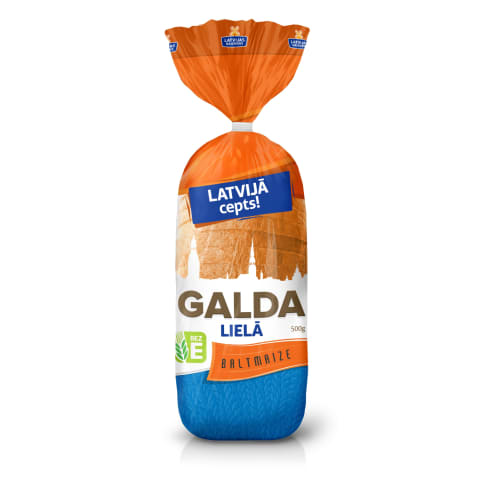 Baltmaize Lielā galda sagriezta 500g