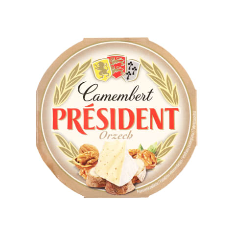 Valgehallitusjuust Camembert pähklitega 120g