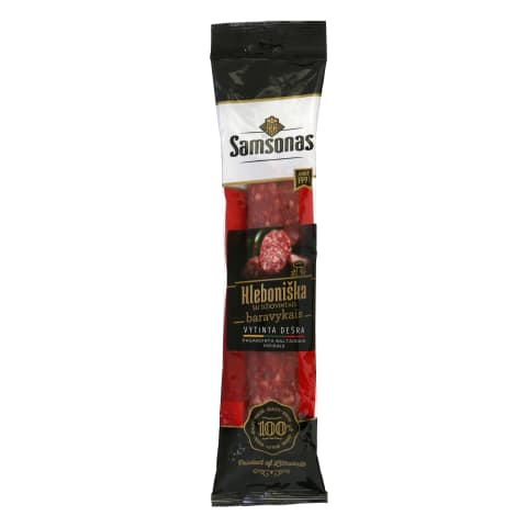 Vytinta dešra su baravykais SAMSONAS, 175g