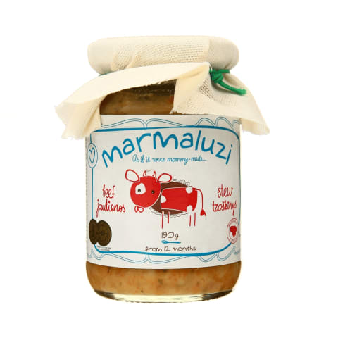 Jautienos troškinys MARMALUZI, 12 mėn., 190g