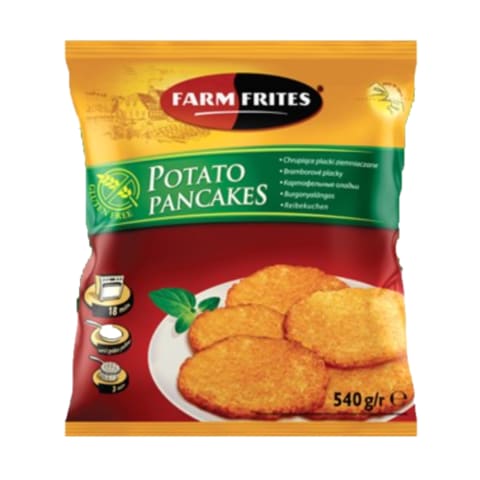 Šaldyti bulviniai blynai FARM FRITTES, 540 g