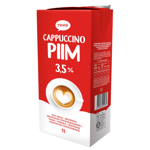 Cappuccino piim 3,2%, TERE, 1 l