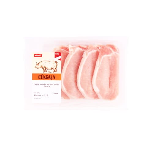 Cūkgaļas karbonāde bez kaula šķēlēs 310g