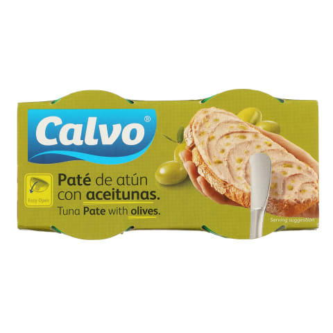 Tuno paštetas su alyvuogėmis CALVO, 150 g