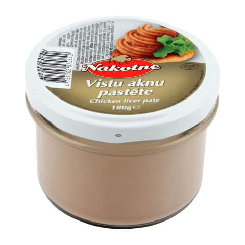 Pastēte Nākotne vistu aknu 180g