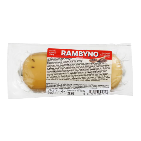Juust Rambyno sulatatud köömnetega 250g