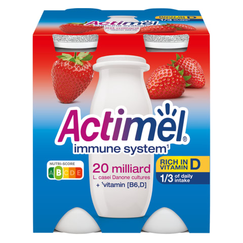 Jogurtijook maasika Actimel 4x100g