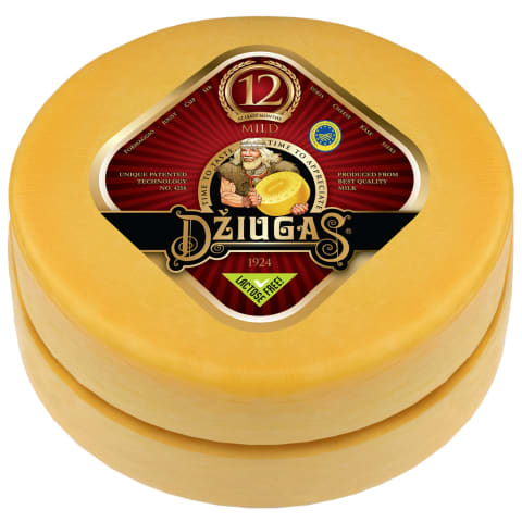 Cietais siers Džiugas 40% 12 mēneši kg