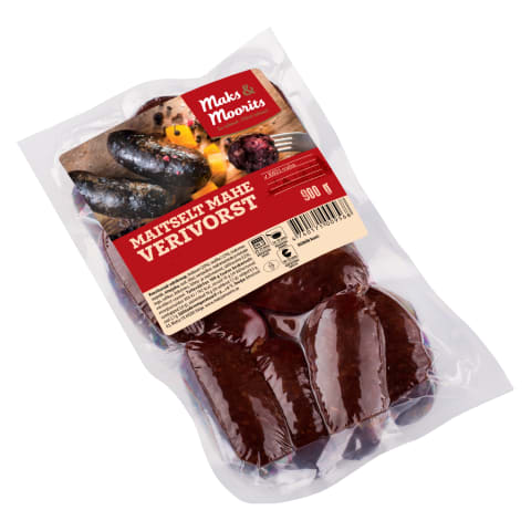Maitselt mahe verivorst, MAKS&MOORITS, 900 g