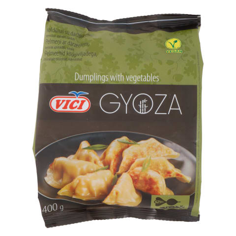 Pelmeņi Vici Gyoza ar dārzeņiem 400g