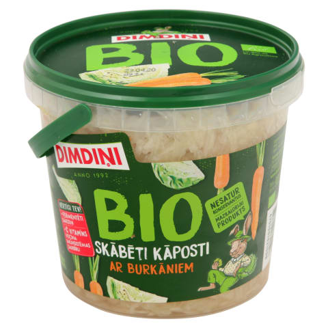 Skābēti kāposti BIO 900g