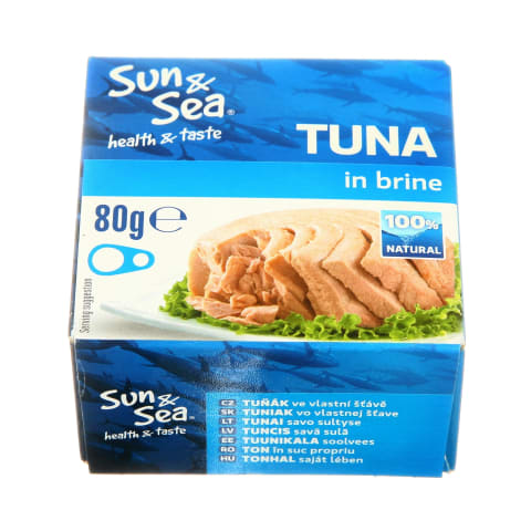 Tunas savo sultyse SUN & SEA, 80 g