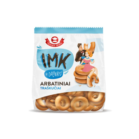 Arbatiniai traškučiai VILNIAUS DUONA, 250g