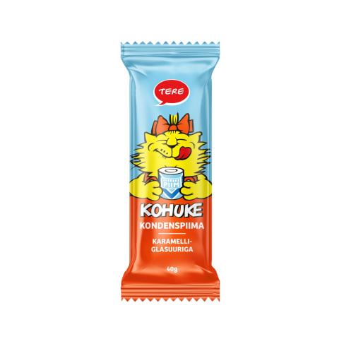 Tere Kohuke kondenspiima ja karamelliglasuuriga 40 g