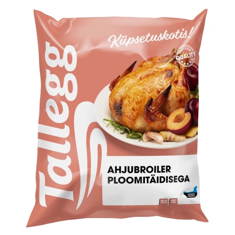 Ahjubroiler ploomitäidisega, TALLEGG, kg