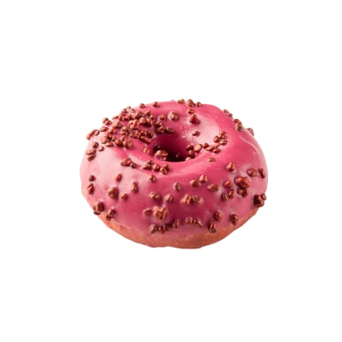 Spurga DONUT VIVA MAGENTA su vyšnių įd., 65 g