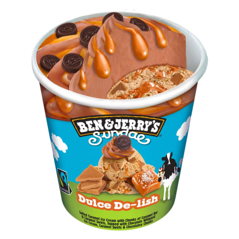 Jäätis DulceDe-lish Sundae Ben&Jerry's 427ml/350g