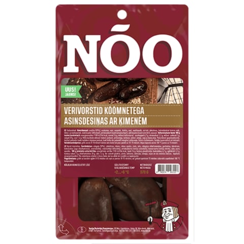 Verivorstid köömnetega Nõo 370g