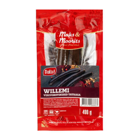 Willemi verivorstikesed tatraga, MAKS&MOORITS, 400 g