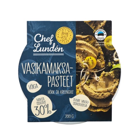 Vasikamaksapasteet Chef Lunden 200g
