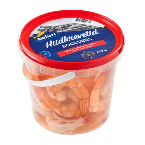 Hiidkrevetid soolvees, KALURI, 400 g