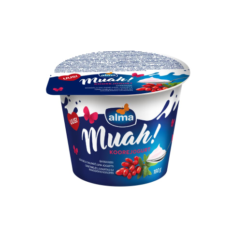 Alma Muah barbarissimaitseline koorejogurt, 180g