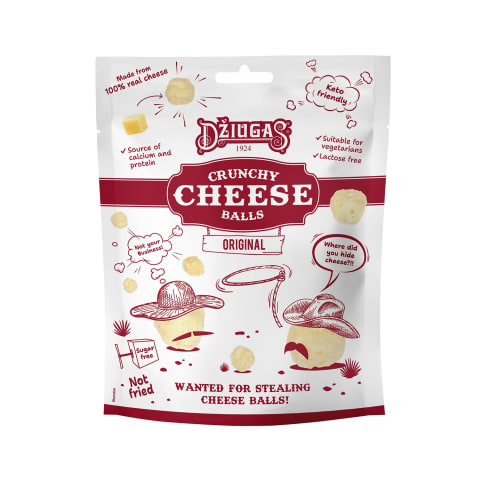 Dziugas Juustupallid Original Krõmpsuvad 50g