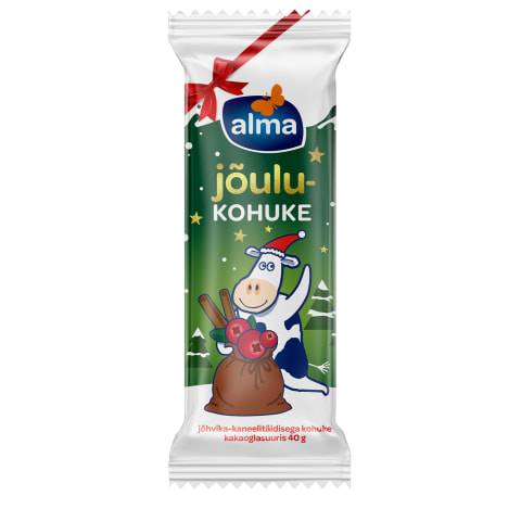 Kohuke jõhvika-kaneeli kakaoglasuuris Alma 40g