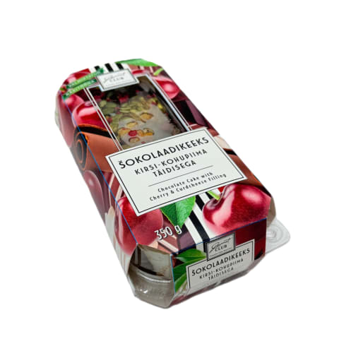 Šokolaadikeeks kirsi-kohupiimatäidisega Gourmet Club 350g