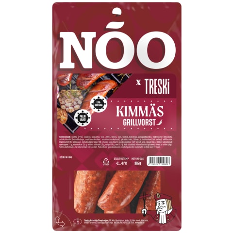 NÕO Treski Kimmäs grillvorstid 365g